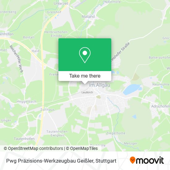 Pwg Präzisions-Werkzeugbau Geißler map