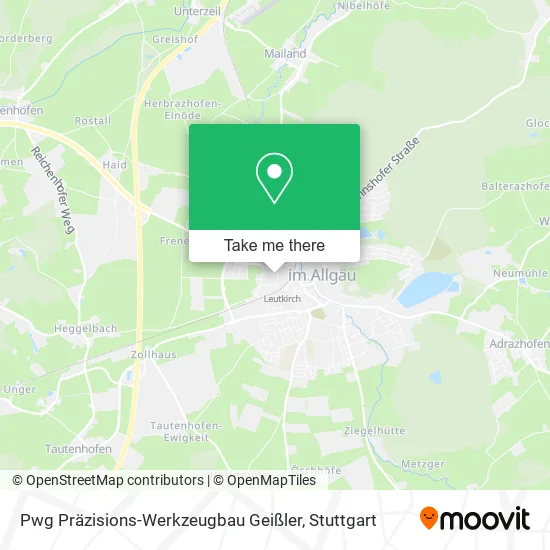 Карта Pwg Präzisions-Werkzeugbau Geißler