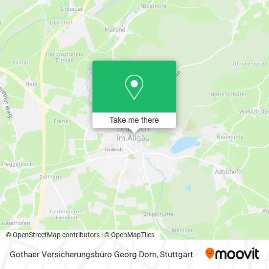 Карта Gothaer Versicherungsbüro Georg Dorn