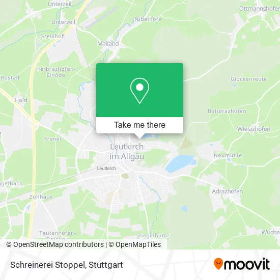 Карта Schreinerei Stoppel
