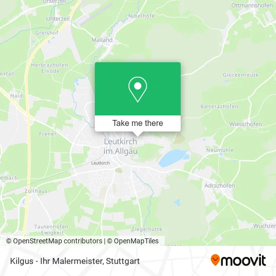 Карта Kilgus - Ihr Malermeister