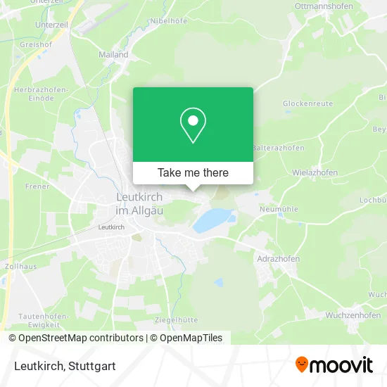 Карта Leutkirch