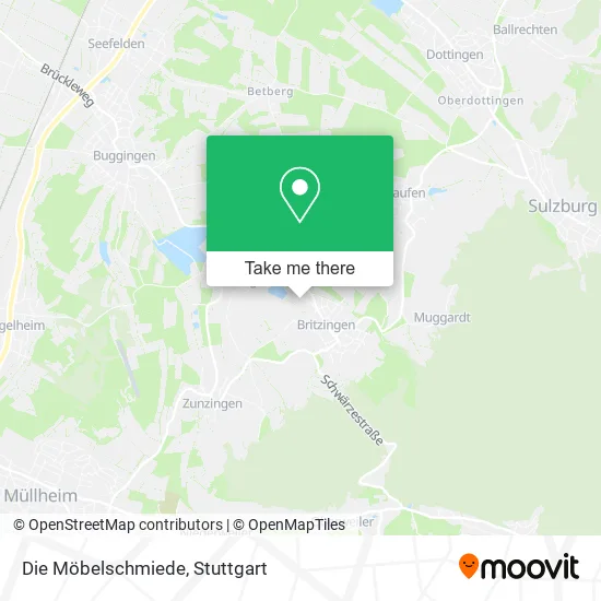 Карта Die Möbelschmiede