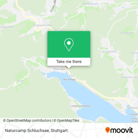 Naturcamp Schluchsee map