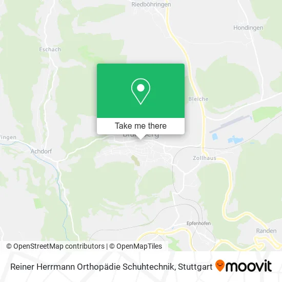 Карта Reiner Herrmann Orthopädie Schuhtechnik