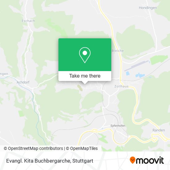 Evangl. Kita Buchbergarche map
