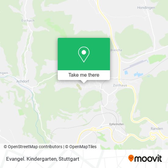 Evangel. Kindergarten map