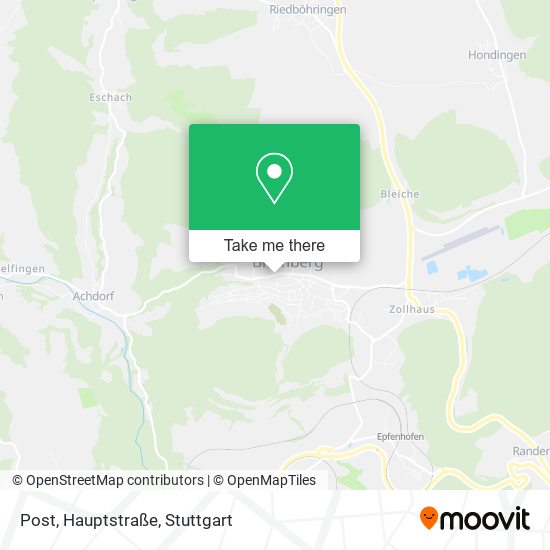 Post, Hauptstraße map