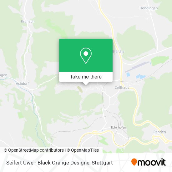 Seifert Uwe - Black Orange Designe map