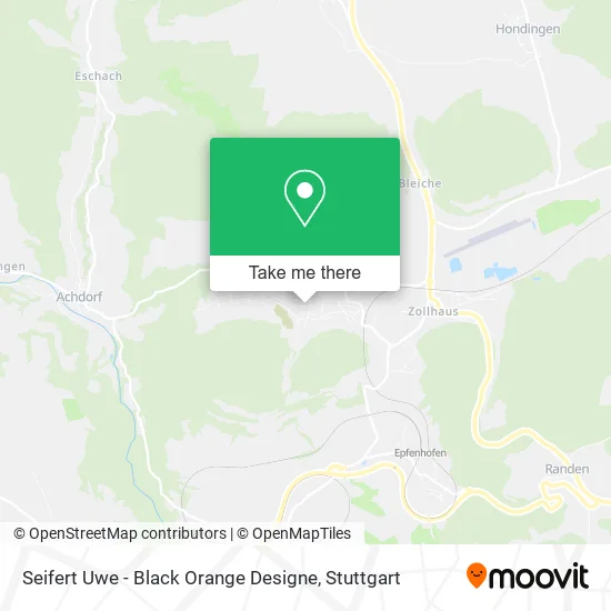 Карта Seifert Uwe - Black Orange Designe