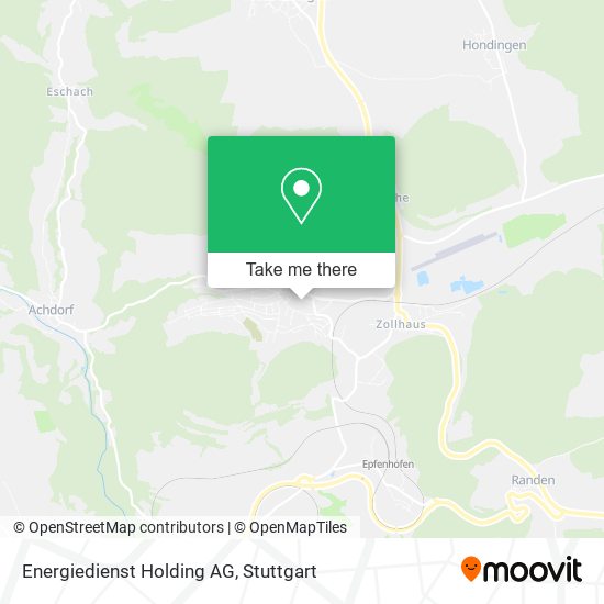 Energiedienst Holding AG map