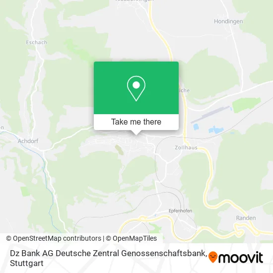 Карта Dz Bank AG Deutsche Zentral Genossenschaftsbank