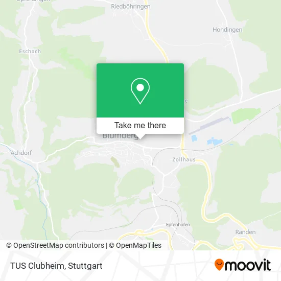 Карта TUS Clubheim