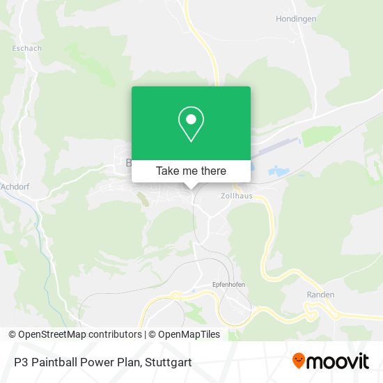 P3 Paintball Power Plan map