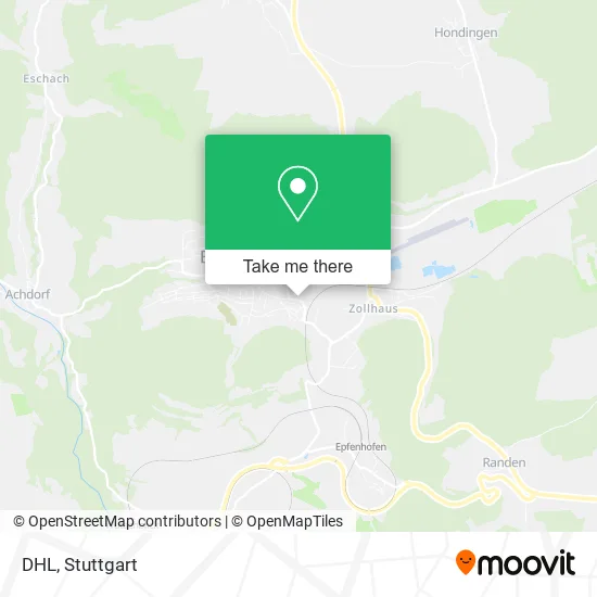 Карта DHL