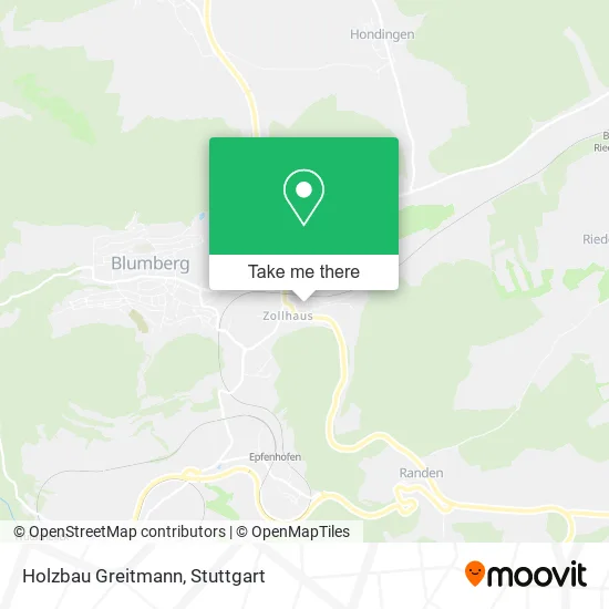 Карта Holzbau Greitmann