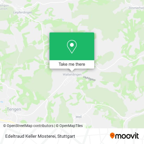 Edeltraud Keller Mosterei map