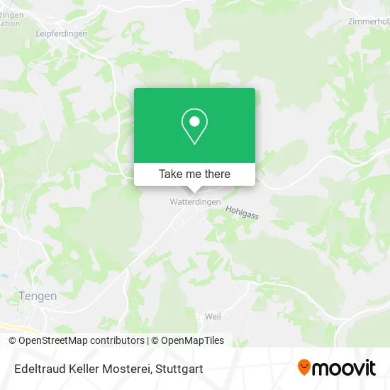 Карта Edeltraud Keller Mosterei
