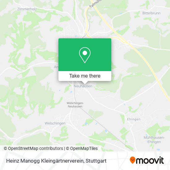 Карта Heinz Manogg Kleingärtnerverein