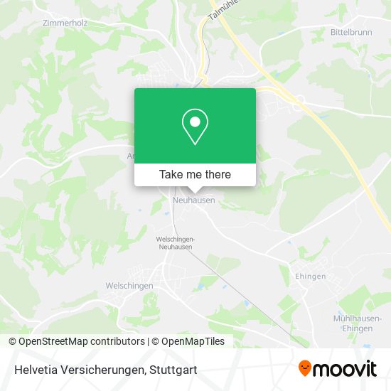 Helvetia Versicherungen map