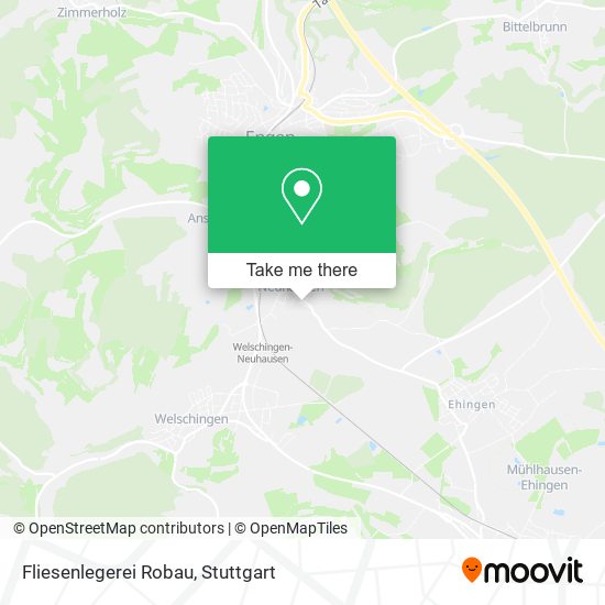 Карта Fliesenlegerei Robau