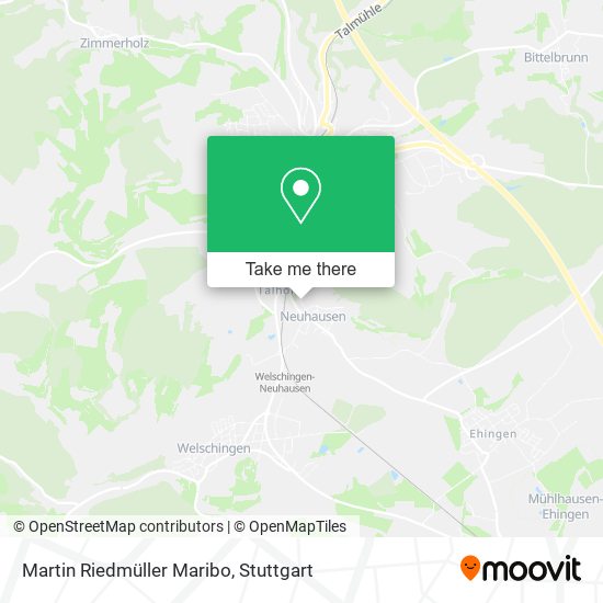 Martin Riedmüller Maribo map