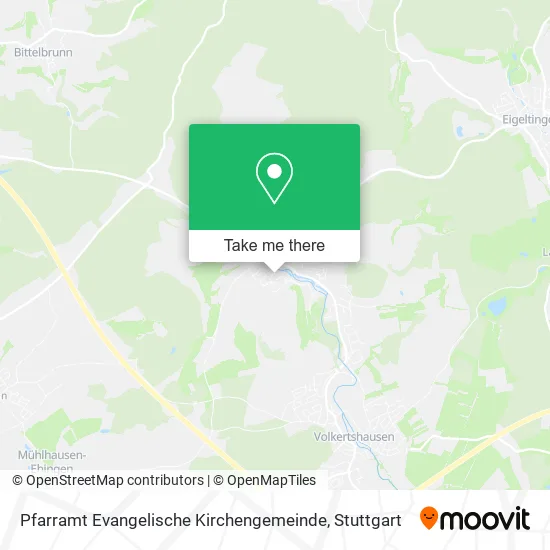 Карта Pfarramt Evangelische Kirchengemeinde