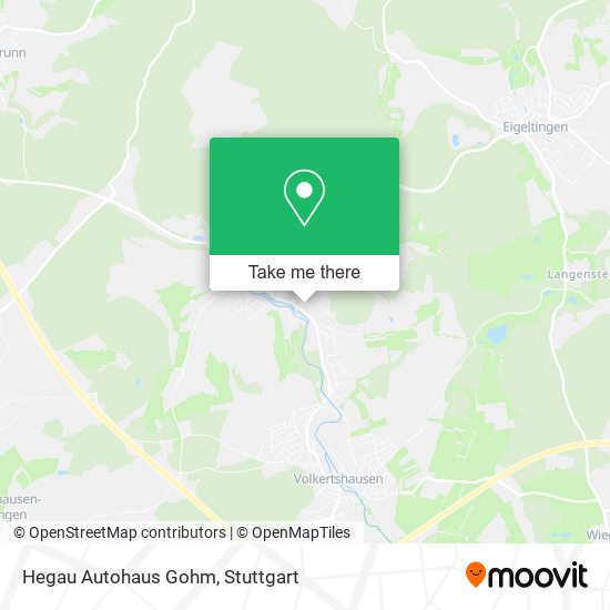 Hegau Autohaus Gohm map