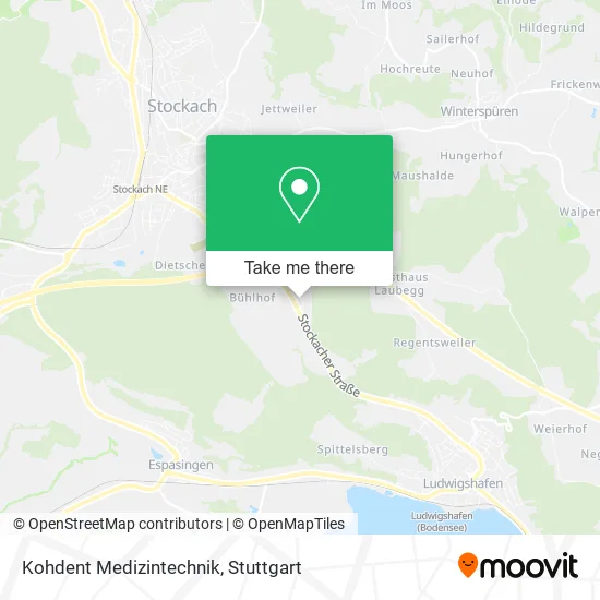 Карта Kohdent Medizintechnik