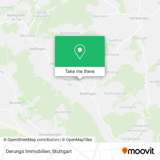 Карта Derungs Immobilien