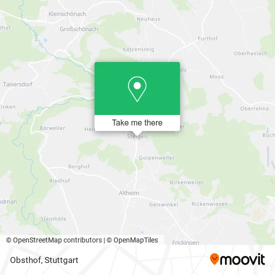 Карта Obsthof
