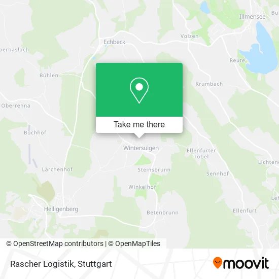 Карта Rascher Logistik
