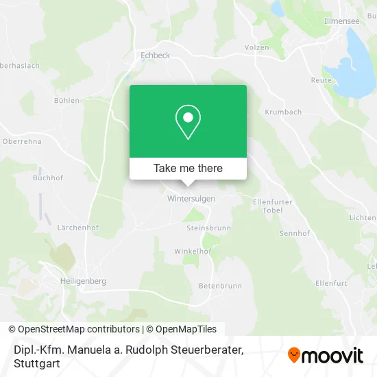 Карта Dipl.-Kfm. Manuela a. Rudolph Steuerberater