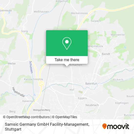 Карта Samsic Germany GmbH Facility-Management