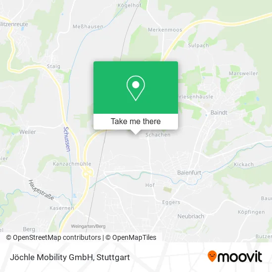 Карта Jöchle Mobility GmbH
