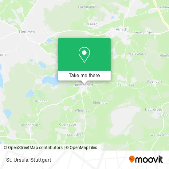 Карта St. Ursula