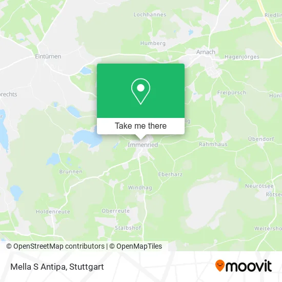 Карта Mella S Antipa