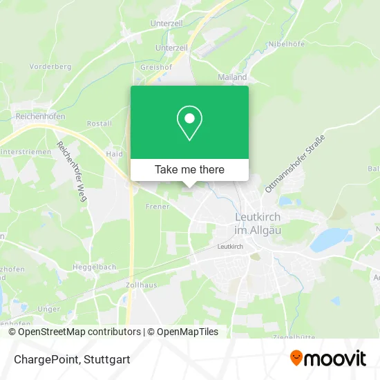 Карта ChargePoint