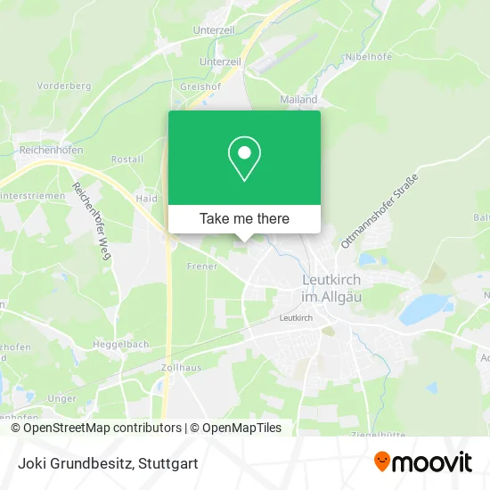 Карта Joki Grundbesitz