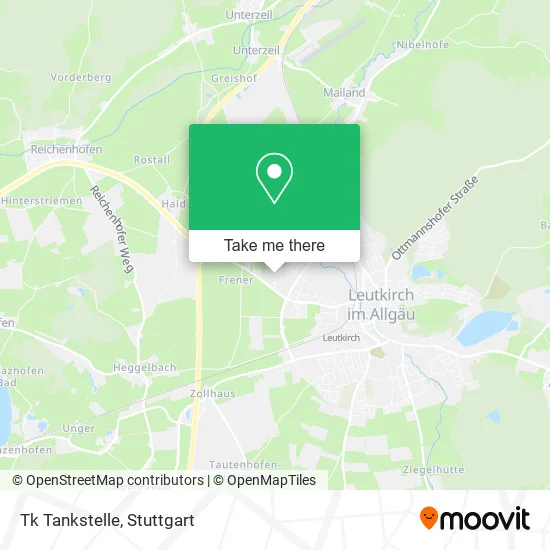 Карта Tk Tankstelle