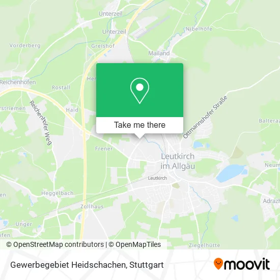 Карта Gewerbegebiet Heidschachen