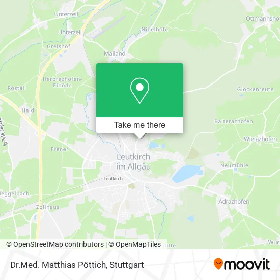 Карта Dr.Med. Matthias Pöttich