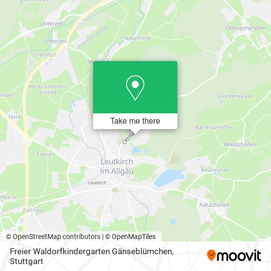 Freier Waldorfkindergarten Gänseblümchen map
