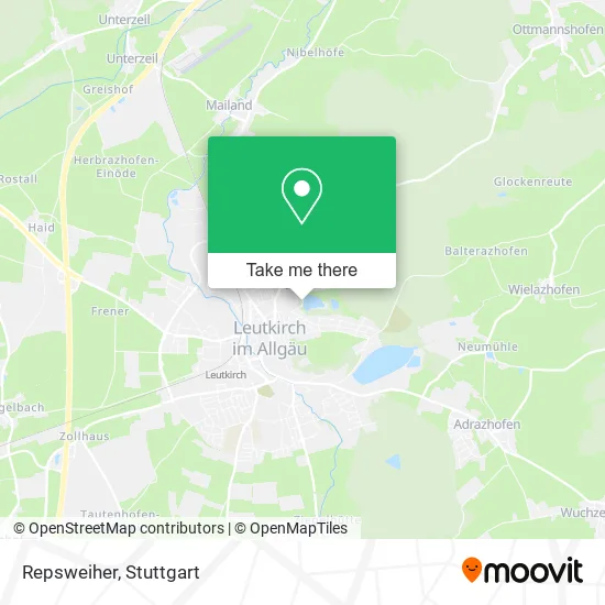 Карта Repsweiher