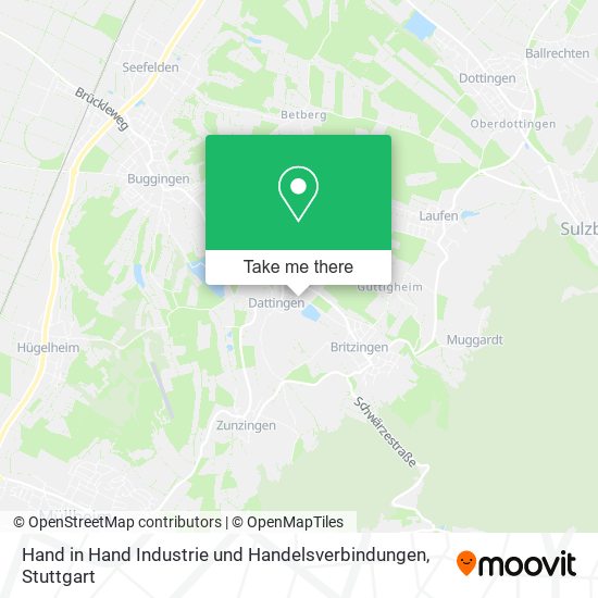 Hand in Hand Industrie und Handelsverbindungen map