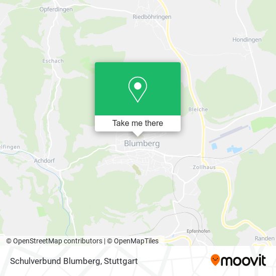 Schulverbund Blumberg map
