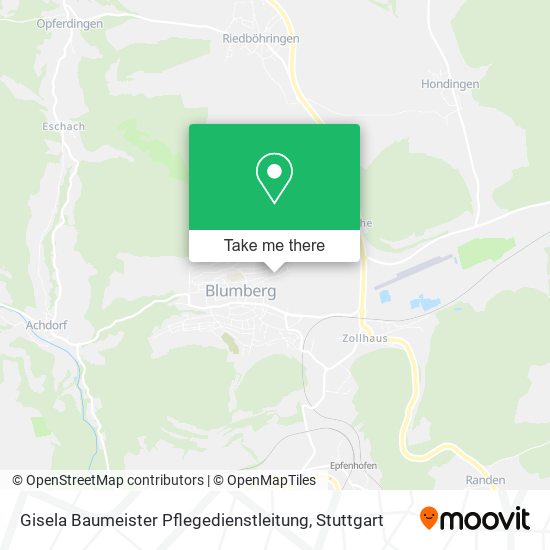 Gisela Baumeister Pflegedienstleitung map