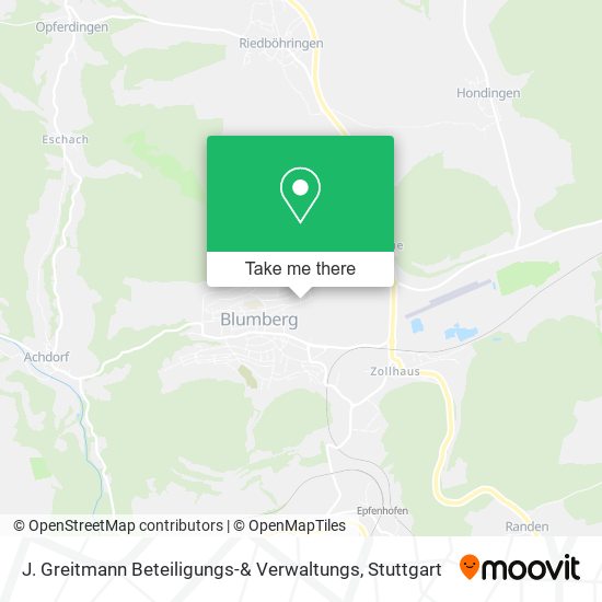 J. Greitmann Beteiligungs-& Verwaltungs map