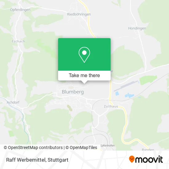 Карта Raff Werbemittel