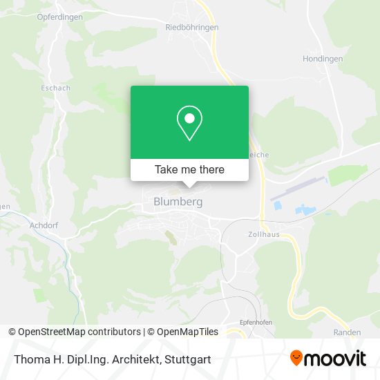 Thoma H. Dipl.Ing. Architekt map